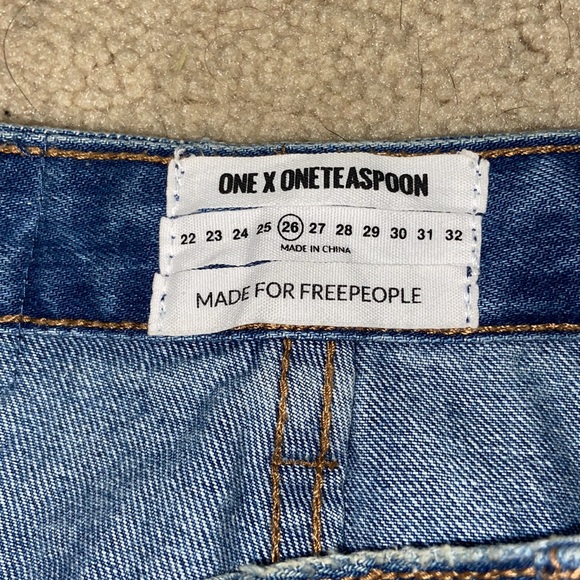 One Teaspoon denim skirt, size 26 - Picture 2 of 3